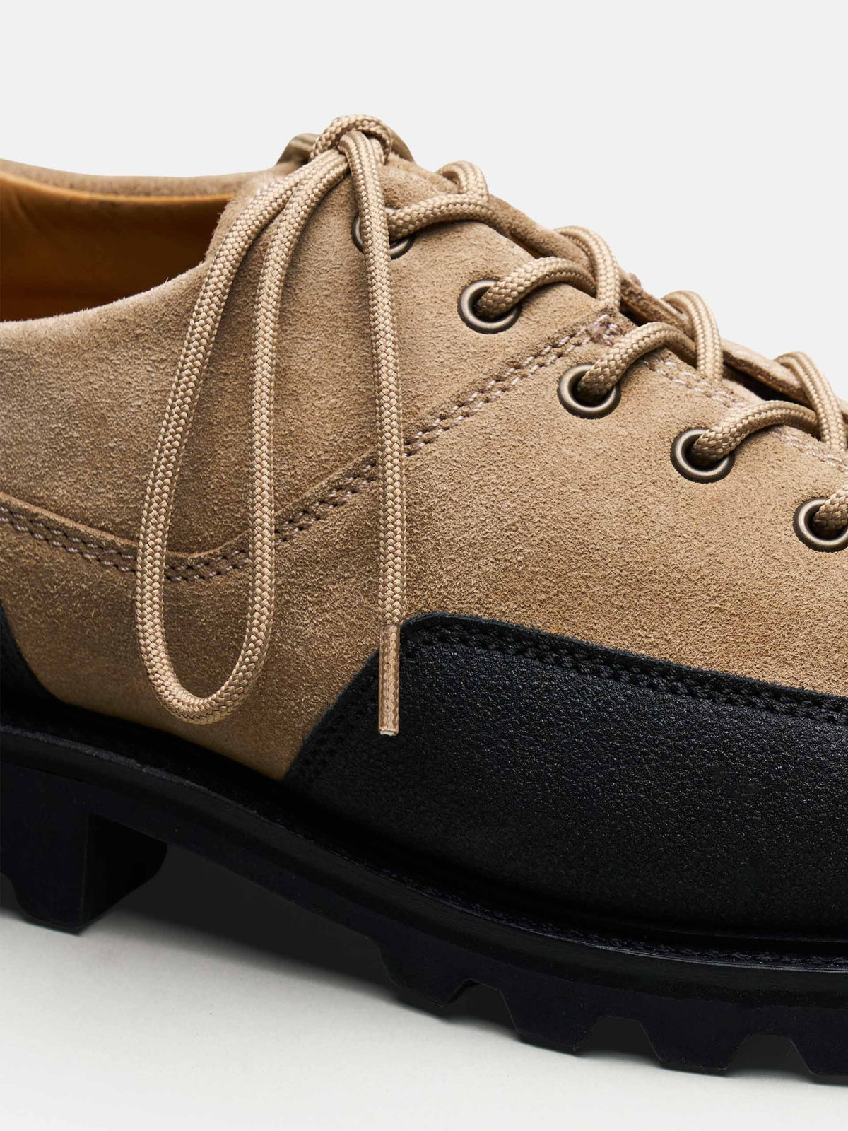 The Hybrid Hiker Sneaker - Sand Suede