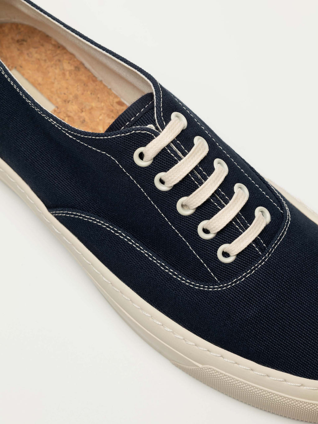 The Deck Shoe - Navy Canvas