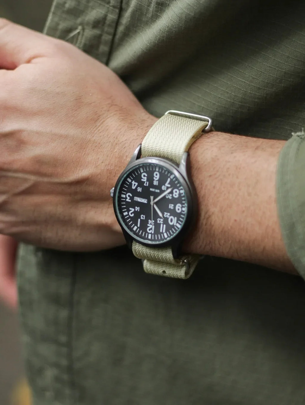 NATO STRAP MILITARY – BEIGE